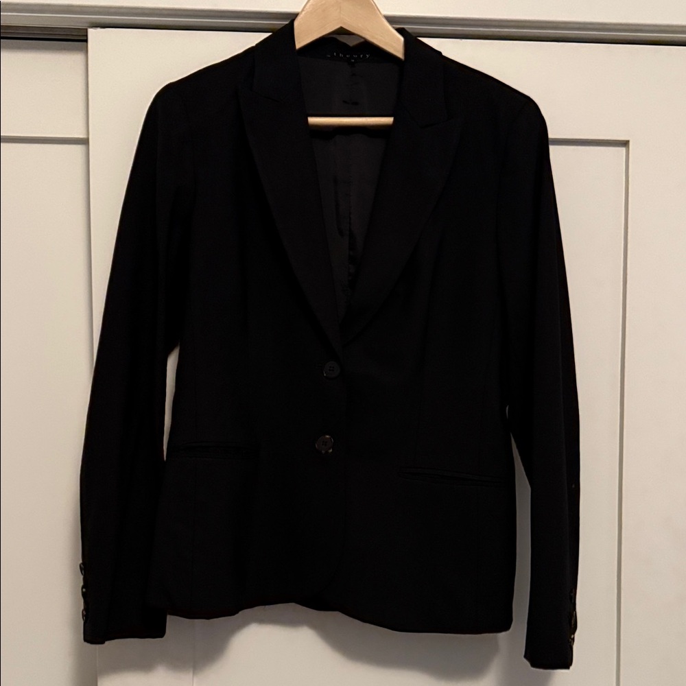 Theory Classic Black Suit Jacket
